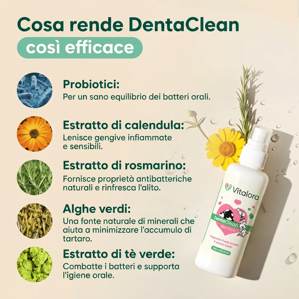 Vitalora™ - Spray per l'Igiene Orale di Cani e Gatti
