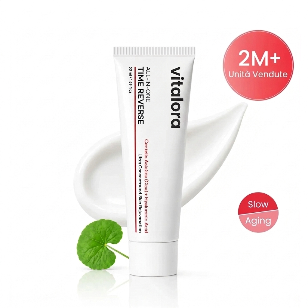 Crema coreana All-in-One per una pelle visibilmente più giovane
